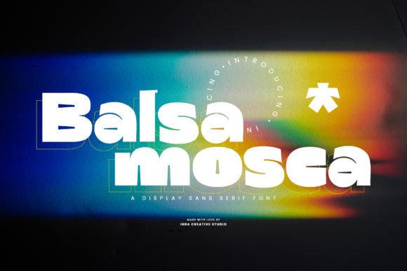 Balsamosca: A Modern Sans Serif Font That Elevates Real Business Branding