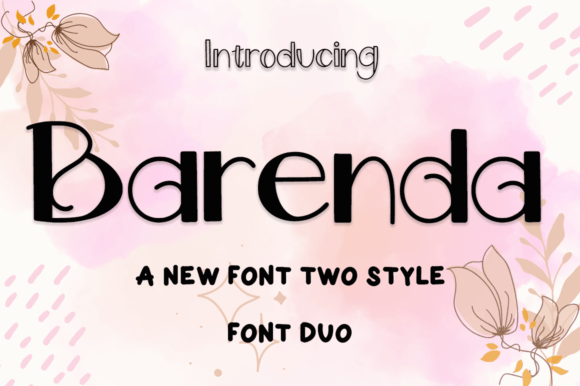 Barenda: A Script Amp Font That Elevates Digital Branding