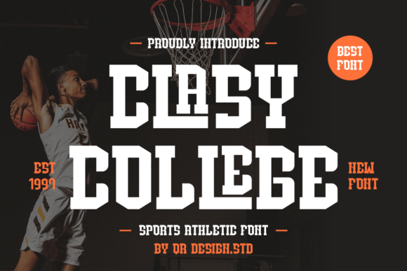 Clasy College: A Bold Sans Serif Font for Editorial Impact