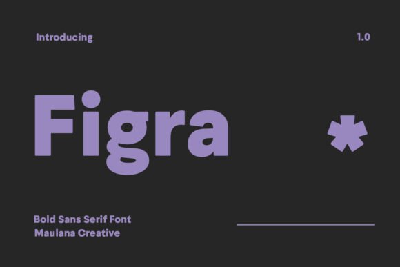 Figra: A Futuristic Sans Serif for Editorial Impact