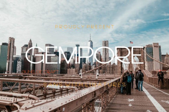 Gempore: A Modern Sans Serif Font That Elevates Digital Branding