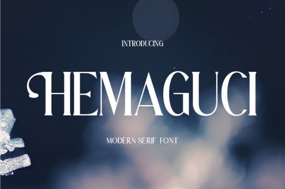 Hemaguci: A Thoughtful Serif for Editorial Moments