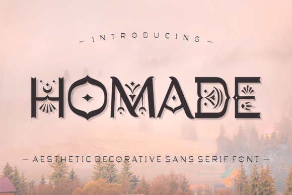 Homade: A Handmade Display Font That Elevates Your Brand