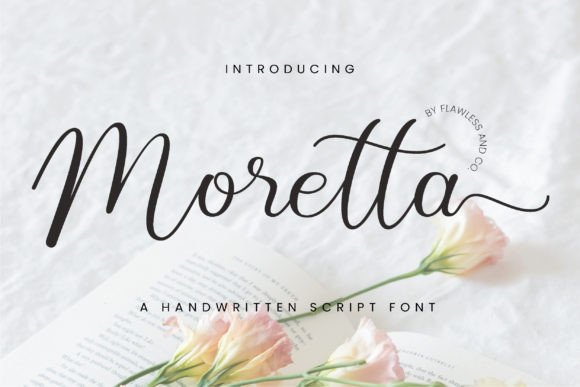 Morettaa: A Sweet Handwritten Script Font for Crafters & Sellers
