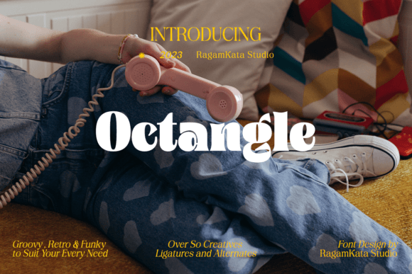 Octangle: A Serif Typeface with Retro Soul