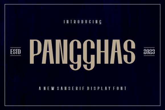 Pangghas Font: A Bold, Authentic Display Typeface for Campaigns