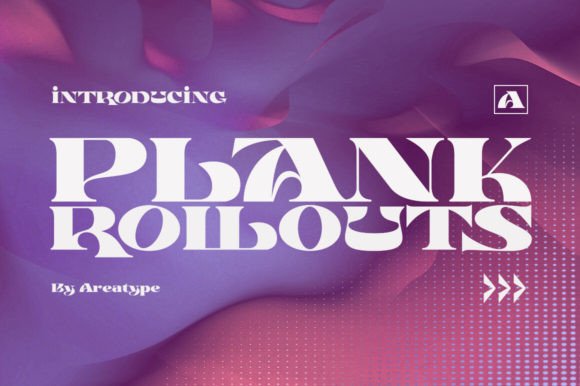 Plank Rollouts: A Bold Serif Font That Makes Handmade Products Shine