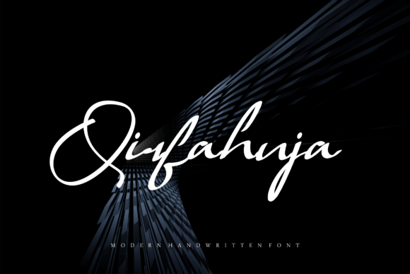 Qirfahuja: A Handwritten Script Font That Makes Your Brand Feel Human