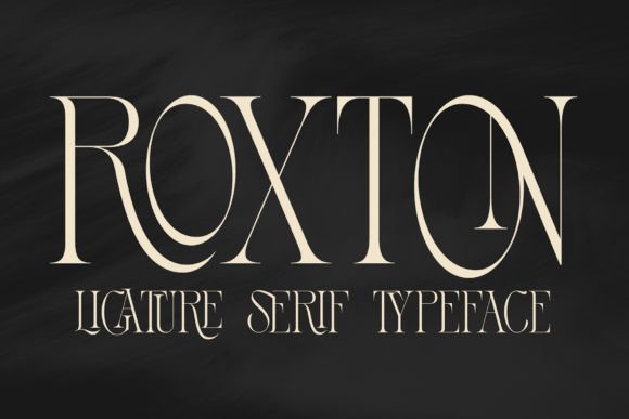Roxton: A Display Serif That Earns Its Space in Real Campaigns