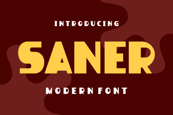 Saner: A Distinctive Display Font for Modern Digital Brands