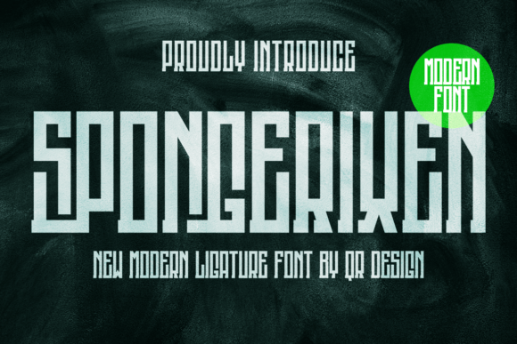Spongerixen: A Bold, Authentic Display Font for Real Branding