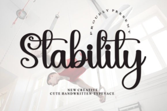 Stabililty: A Handwritten Display Font That Breathes Romance Into Editorial Layouts