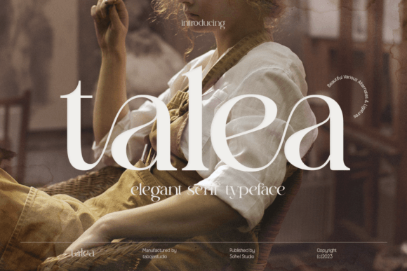 Talea: An Elegant Serif Font for Editorial Design
