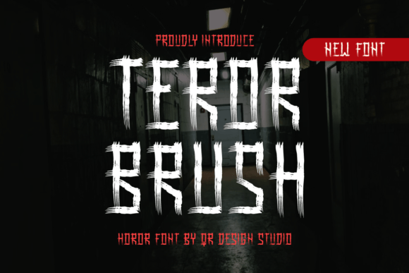 Teror Brush: A Whimsical Display Font for Handmade Creators