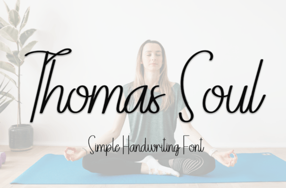 Thomas Soul: A Friendly Handwritten Font for Editorial Charm