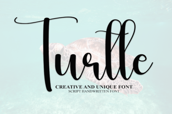 Turtle: A Handwritten Font That Feels Like a Warm Hello