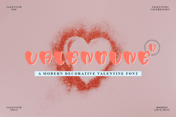 Valentine One: A Pixel-Chocolate Display Font for Warm Editorial Moments