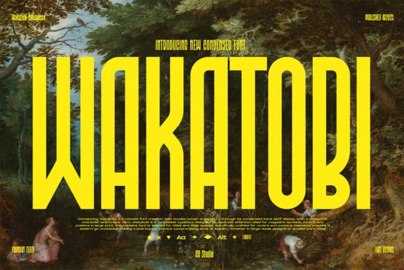 Wakatobi: A Bold, Beautiful Sans Serif Font for Makers